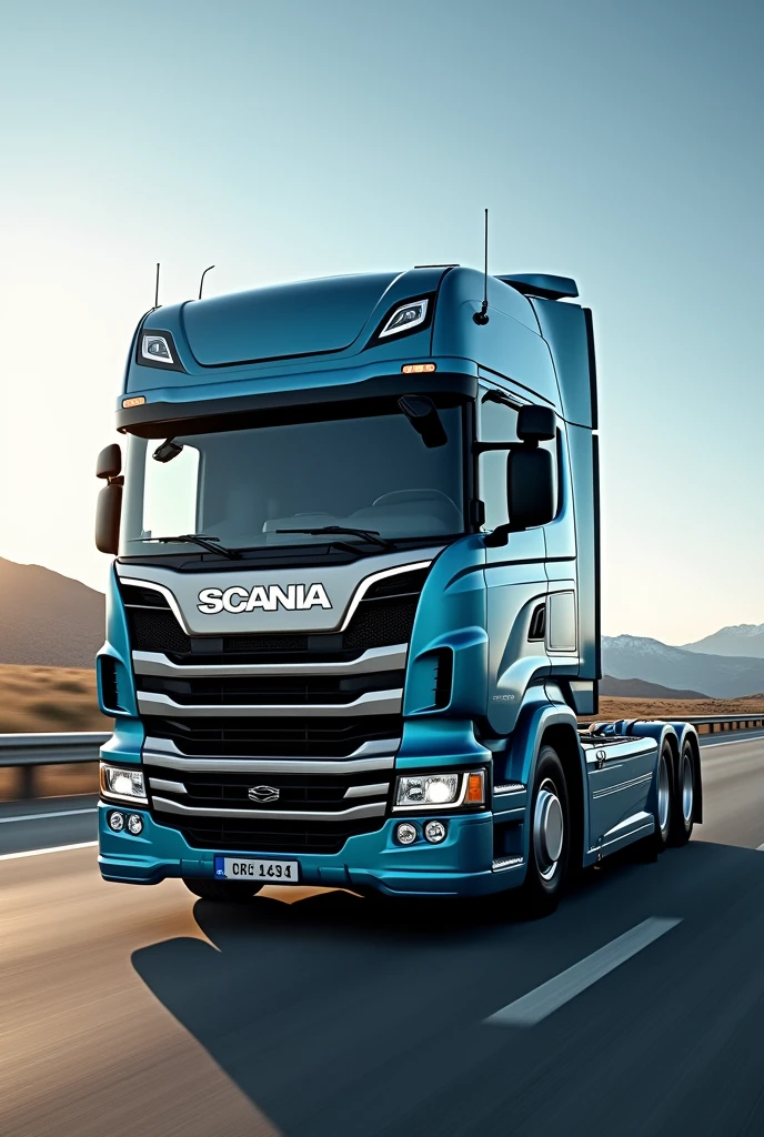 make a Scania brand truck