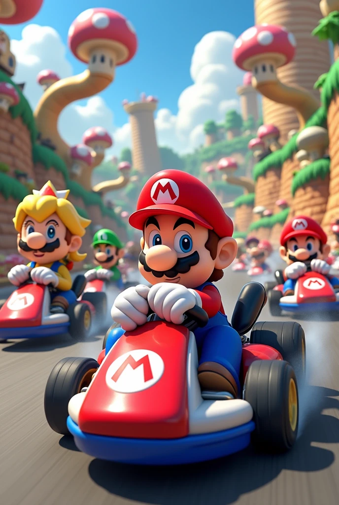 Mario Kart Gathering, uhd