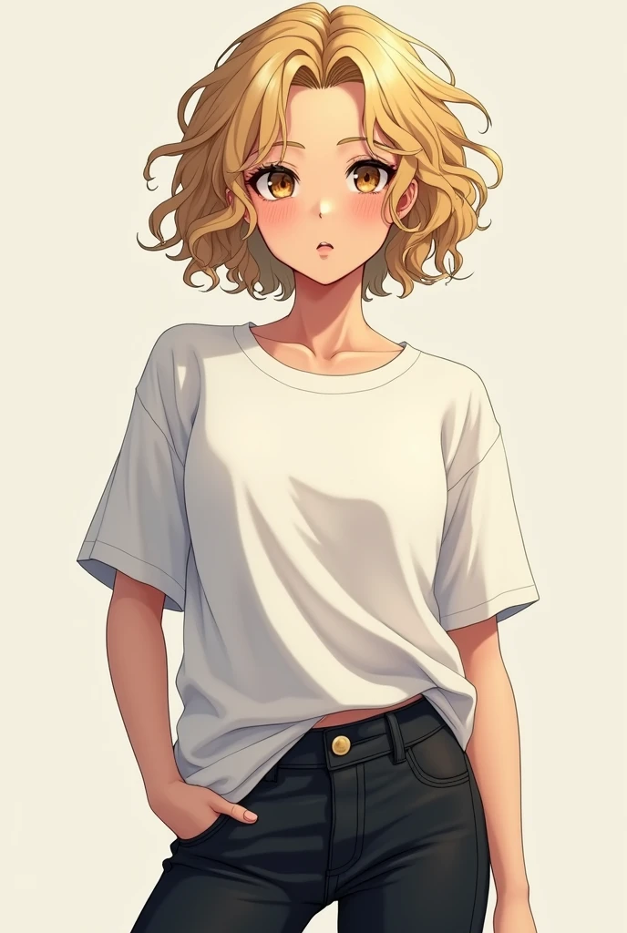 nsfw,(Petite),(One man's daughter),(One male)((Penis in crotch)),blonde low twintails,lips,Sweat,White Breath,(Large areola),Ecstasy face,Naughty sound effects,