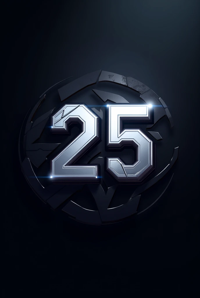THE  REAL  25 create gamer logo