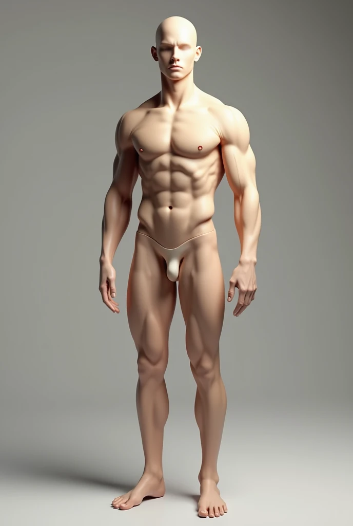(Photorealism:1.2), Naked man