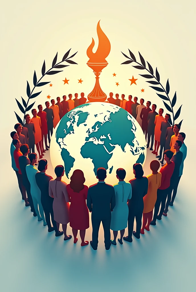 World Democracy Day create grafic dezine 