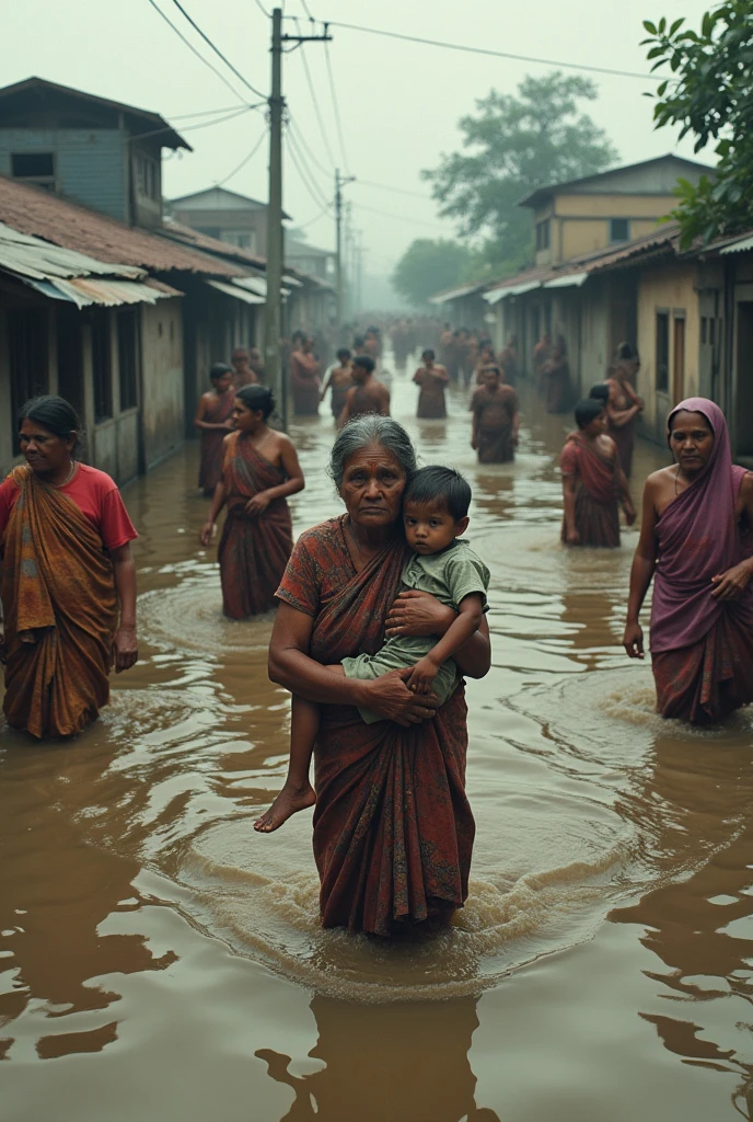 Flood victims in bangladesh