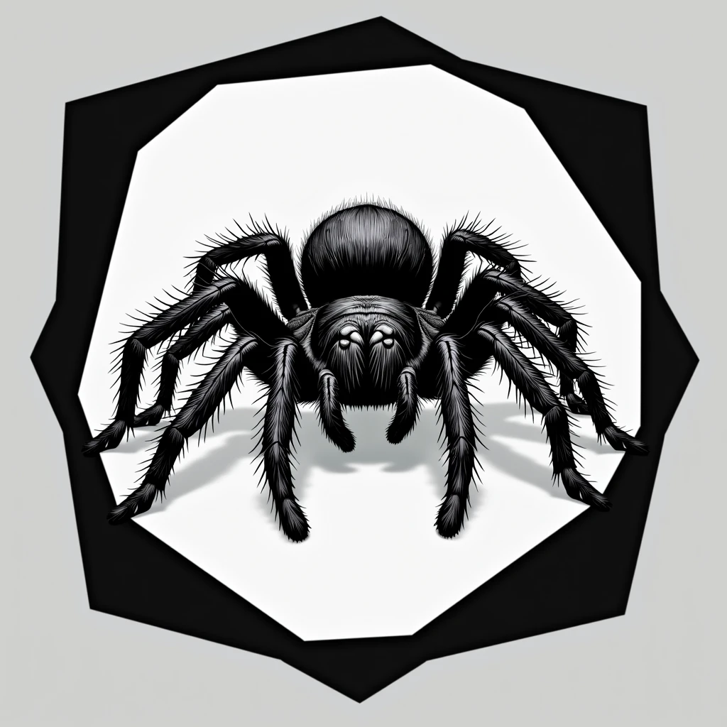 Logo for a tarantula channel