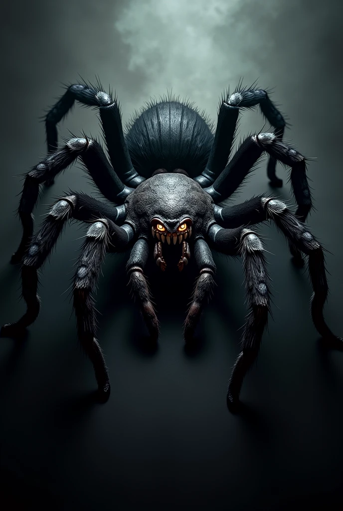 Logo for a tarantula channel make it dark and edgy