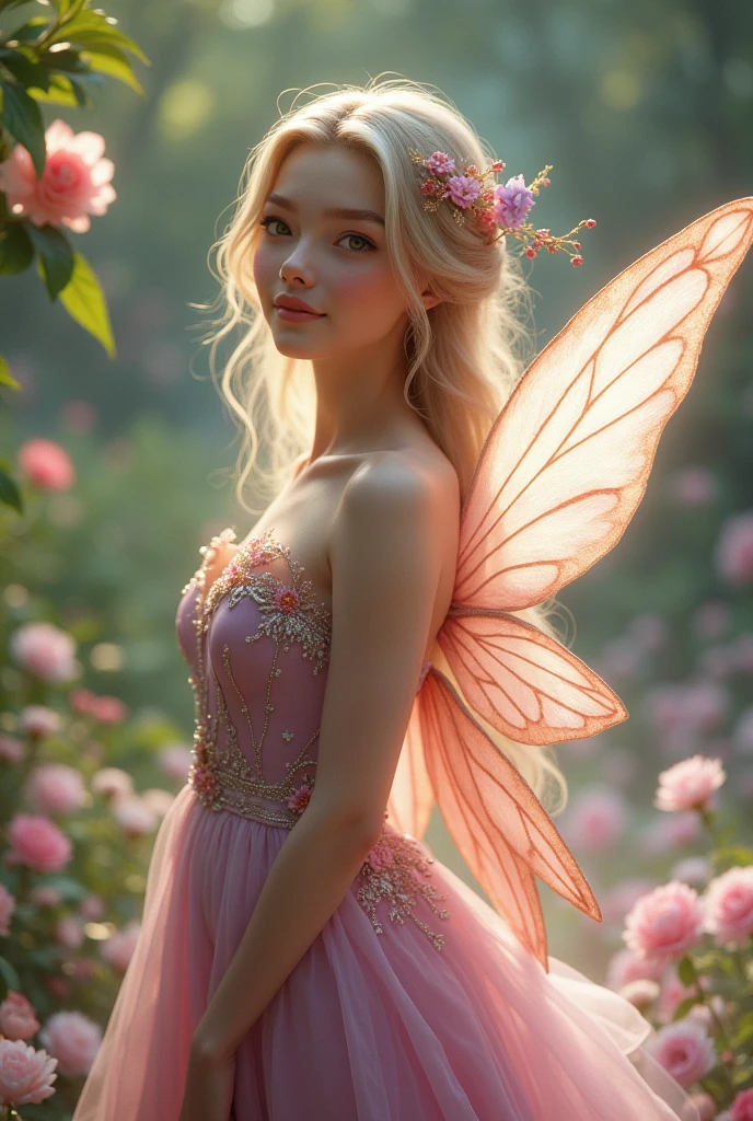 5 actual face and outfit of Fairy of love full body