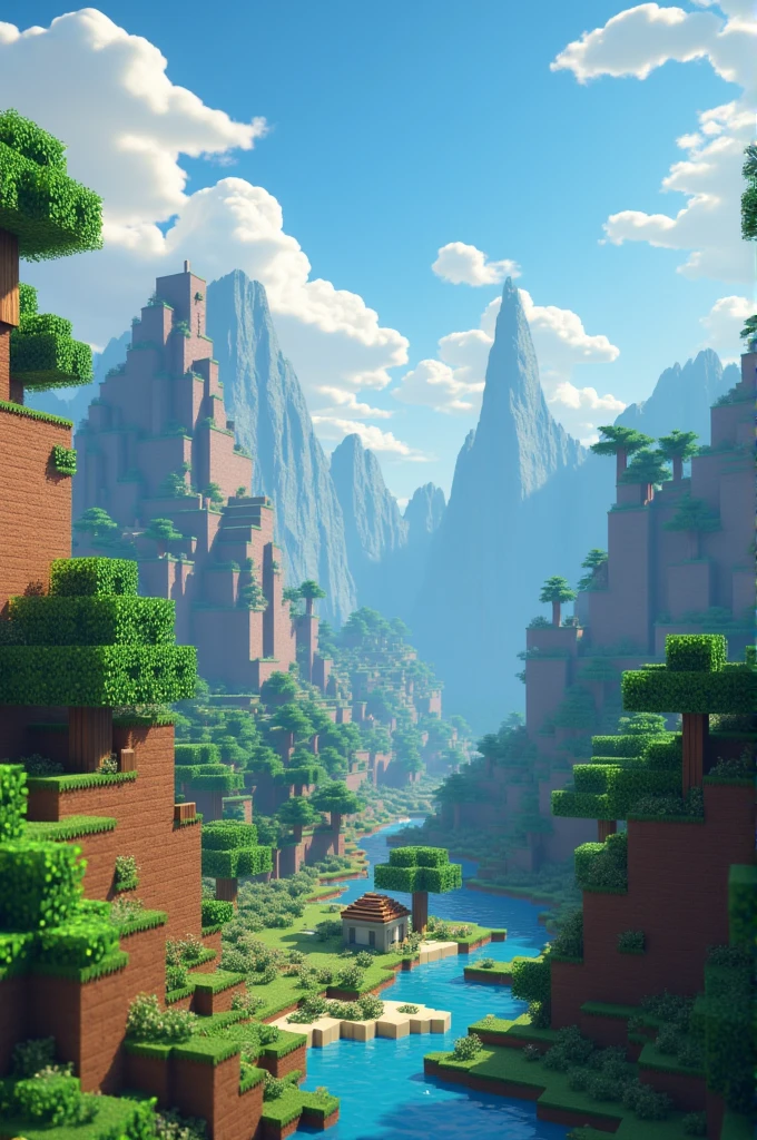 Give me minecraft video for background