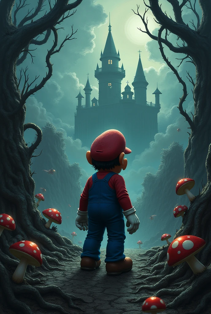 Dark style Super Mario