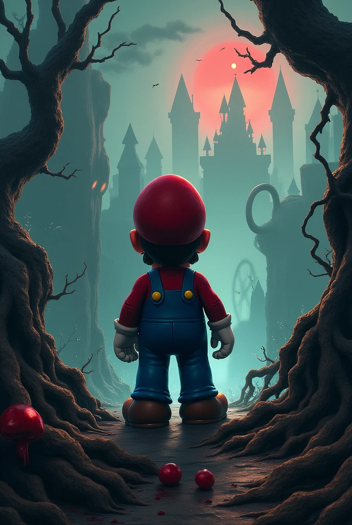 Dark style Super Mario