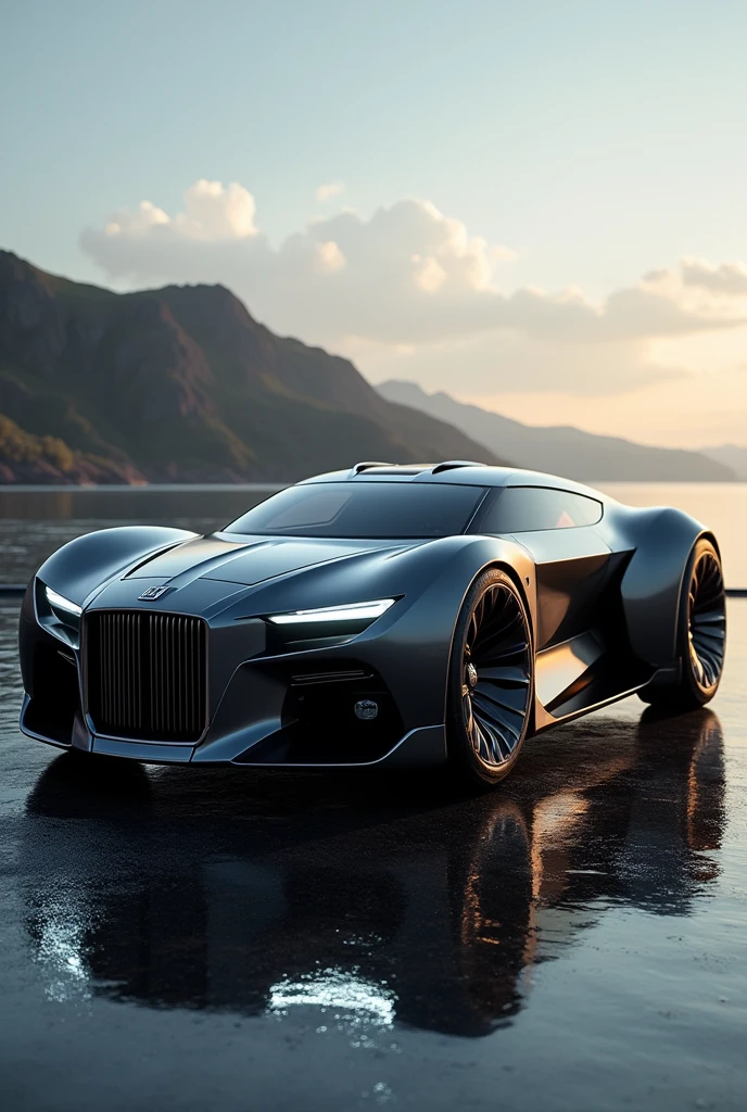 Imagine rolls Royce plus motor siklet




