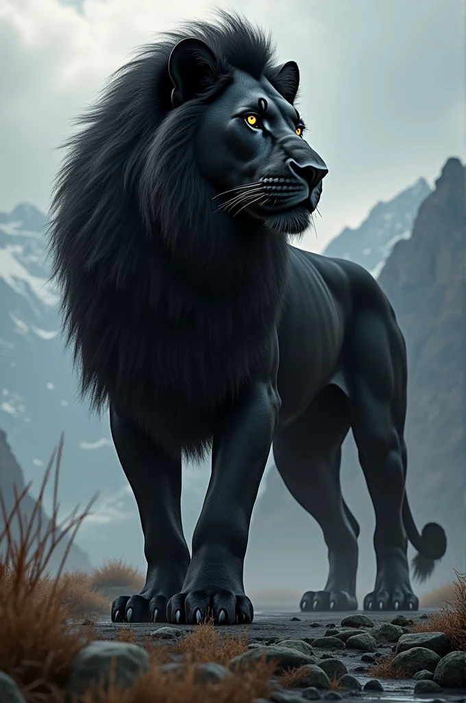Black lion