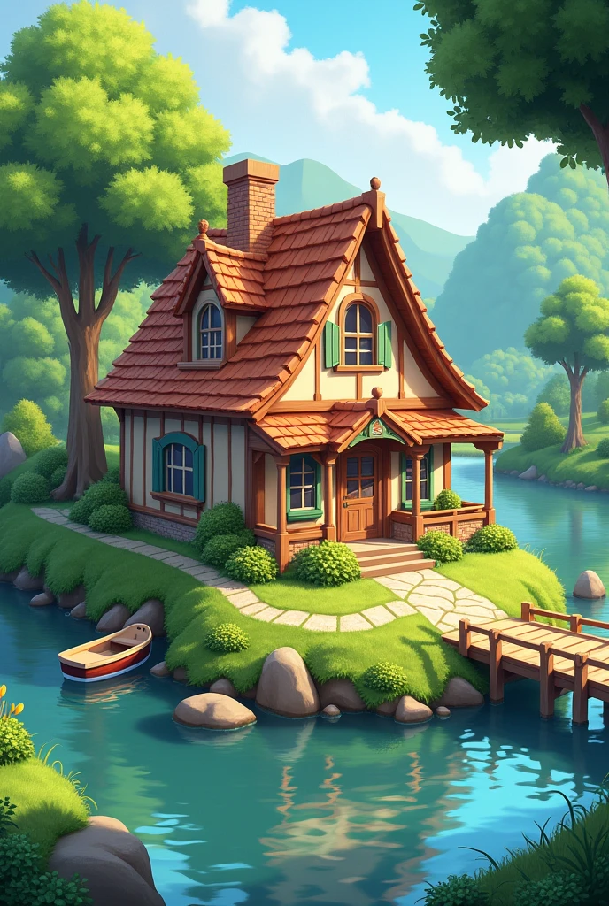 House in the river