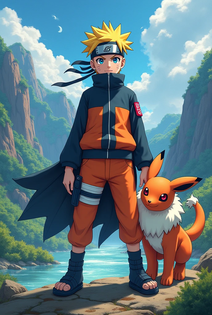 Naruto and Pokemon mix