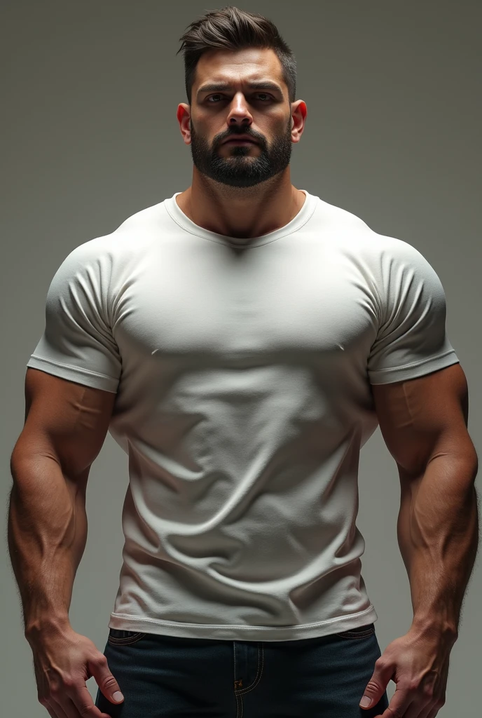 A strong man with t Shirt
