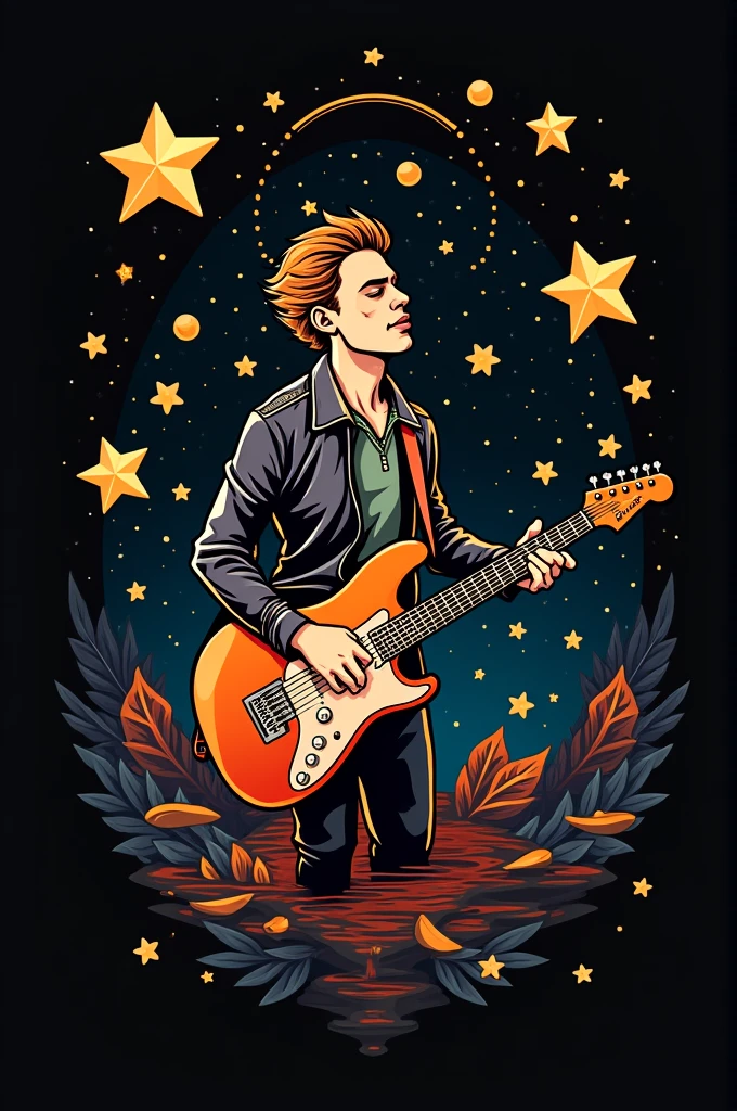 Logo for Guiriband Show is a musical band 