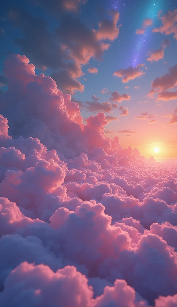 I、I want social media images that use a variety of colors.、16K, Ultra-high resolution, Ultra-high resolution, to be born,wonderful ,future、Iridescent、The world 30 years from now