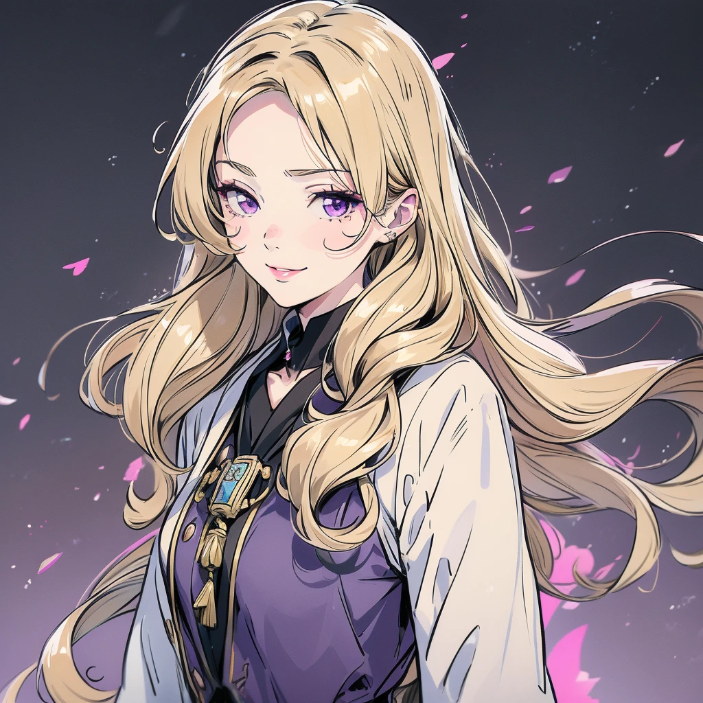 ((masterpiece)), ((最high quality)), (Blonde), (Long Hair), 30 years old, (One girl), ((Very medium chest)), (Beige duffel coat), (From behind),, Black boots, smile, Upper Body, artwork, Kuru, beautiful芸術, Professional Artist, 8k, アートスタイル by shaman240, Highly detailed face, Very fine hair, 1 female, perfectly dKurun body, beautiful顔, Bishamon from Noragami,((Curly Hair)), {{Purple eyes}}, compensate, beautiful, High resolution, masterpiece, 最high quality, Attention to detail, Attention to detailed eyes, Grain Filter, Detailed lips, High resolution, Ultra-detailed, Portraiture, White women, Realistic proportions, Anatomically correct, Rosy Cheeks; Dim lighting, high quality, Awards, High resolution, 8k,, summer, Despicable, Film Grain, Ilford HP5, 80mm, Strong Woman, have confidence, Black clothes, (artwork:1.2), Better Quality, Pixiv, Cool girl, wonderful, Blonde, , Choker Necklace, Revenue Lind, fun, sexy, ((Purple eyes)), Perfect Eyes, intricate details of the eyes, Playful smile, Look directly at the viewer , Fall in love with the audience'Representation of, Black shock, lipstick, Wearing cute autumn clothes, Jacket, sweater, Short pencil skirt, {Thigh Boots}, ((Full body image)), Are standing, Put one foot on a park bench, Autumn landscape on a sunny day, Focus on the feet