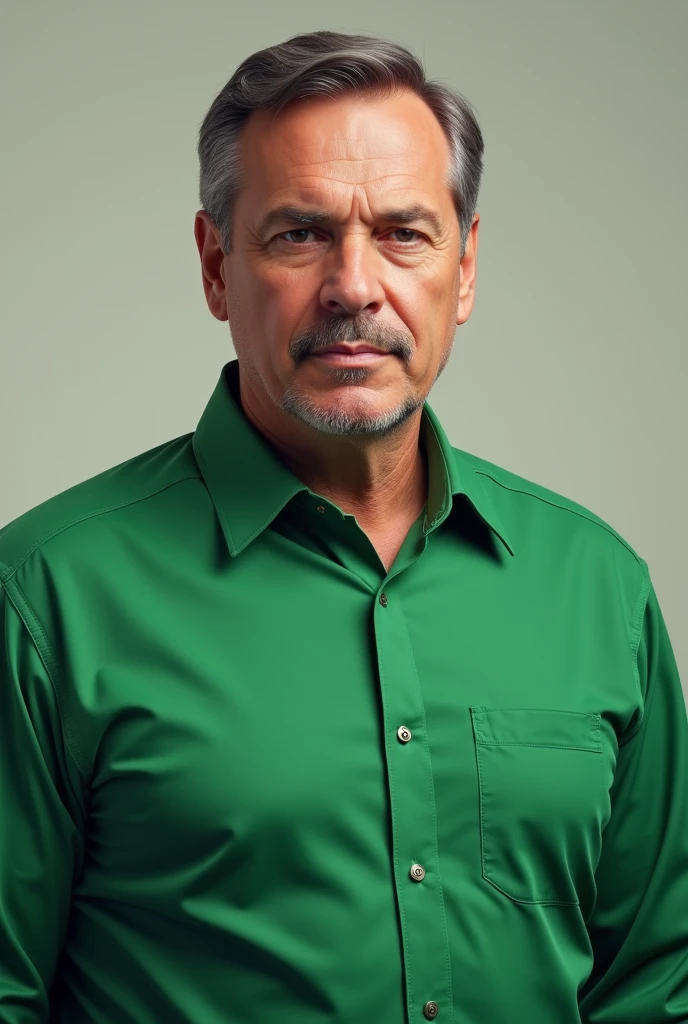 Councilor politician with the green shirt 