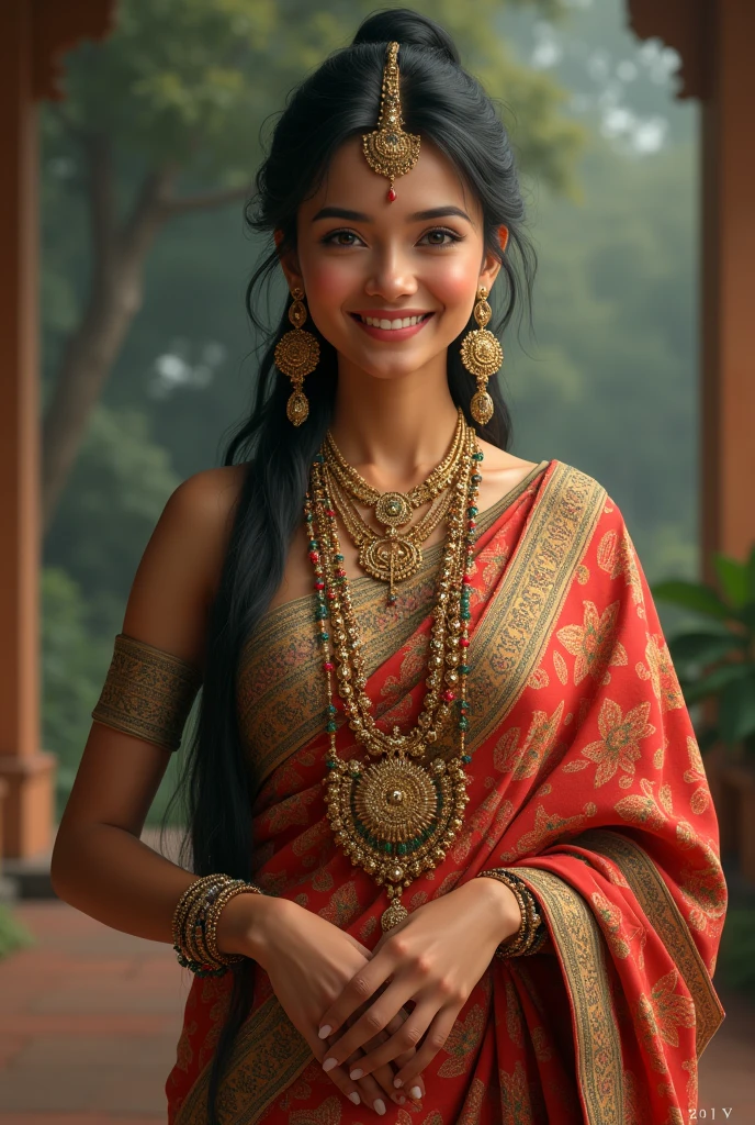 Asethitic Cute Smile Beautiful Saree Traditional Queen Realistic Fantasy AI Samantha Ruth Prabhu জাগো সনাতনী জাগো বাংলাদেশী সনাতনী এই স্লোগান নিয়ে মিছিল তাদের সবার হাতে লেখা, আমাদের মন্দির ভাঙলো কেনো ? আমাদের উপর অত্যাচার কেনো ?