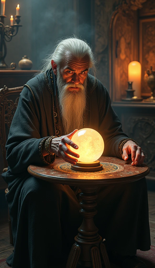 an old fortune teller
