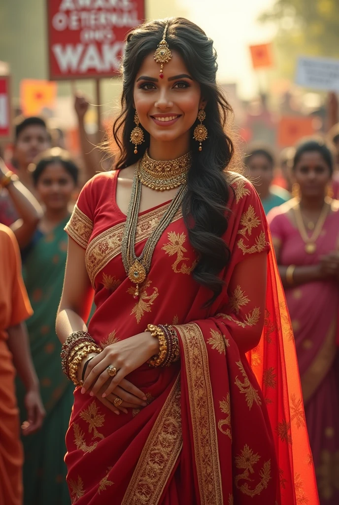 Asethitic Cute Smile Beautiful Saree Traditional Queen Realistic Fantasy AI Samantha Ruth Prabhu indian actress Celebrity জাগো সনাতনী জাগো বাংলাদেশী সনাতনী এই স্লোগান নিয়ে মিছিল তাদের সবার হাতে লেখা, আমাদের মন্দির ভাঙলো কেনো ? আমাদের উপর অত্যাচার কেনো ?
