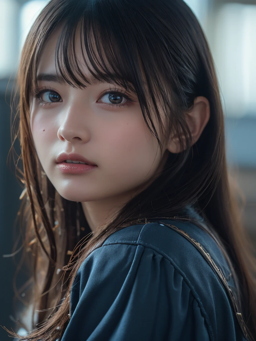 Highest quality,High resolution,Beautiful Eyes,Detailed Background,[Backlight],(Facial lighting),[close:0.8],(8k、RAW Photos、Highest quality、masterpiece:1.2)、(Realistic、America