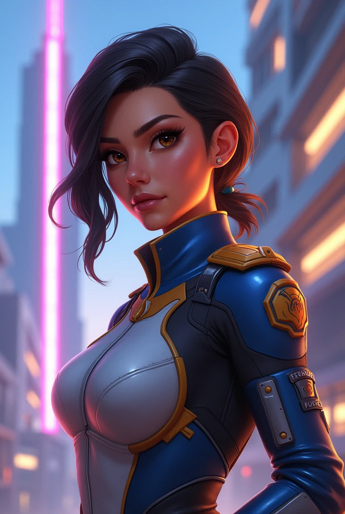 capitana ana amari de overwatch joven
