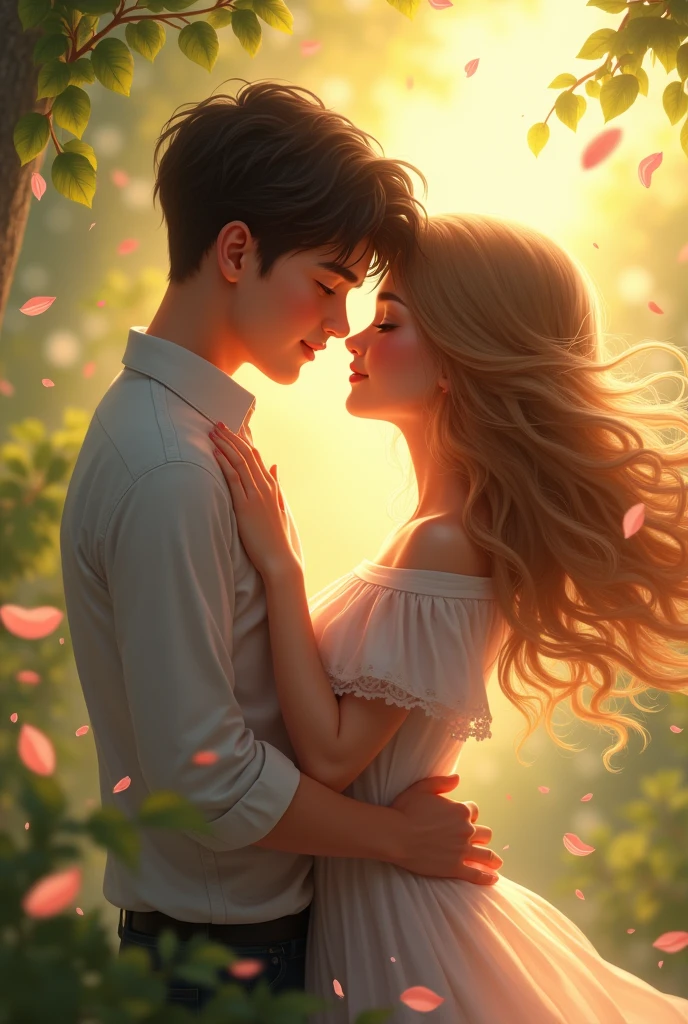 Girl boy romance