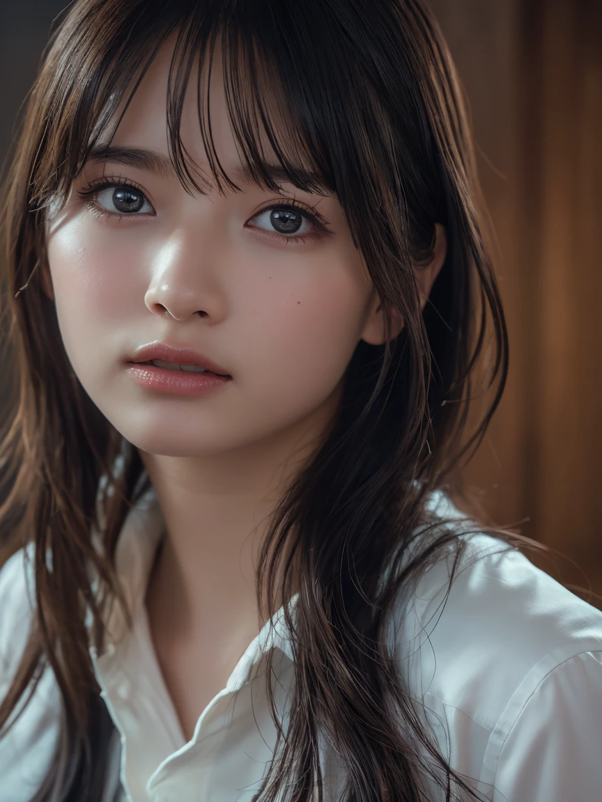 Highest quality,Tabletop,High resolution,Beautiful Eyes,Detailed Background,[Backlight],(Facial lighting),[close:0.8],(8k、RAW Photos、Highest quality、masterpiece:1.2)、(Realistic、prayer