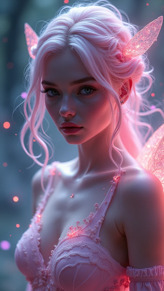 ((a woman with a pink skin and with thunder power and fairy wings)), high quality, (RAW photo, best quality), (realistic, photorealistic: 1.4), (extremely delicate and beautiful: 1.4), amazing, fine details, masterpiece, ultra detailed, high resolution, best illustration, best shadow, intricate, ( extremely intricate: 1.2), (exquisitely detailed skin), cinematic light, perfect anatomy, (cool color: 1.4), sharp focus, 8k UHD, DSLR, (Fujifilm XT3),(estilo cinematográfico :1.4), (efectos cinematográfico :1.4), (colores cinematográfico), Epic Fantasy Art Style HD, 4K fantasy art, epic fantasy digital art style, epic fantasy art style, Fantasy Woman, epic fantasy art portrait, Epic fantasy style, hyperrealistic fantasy art, hd fantasy art, Epic fantasy character art, epic fantasy art, in style of dark fantasy art, epic fantasy digital art