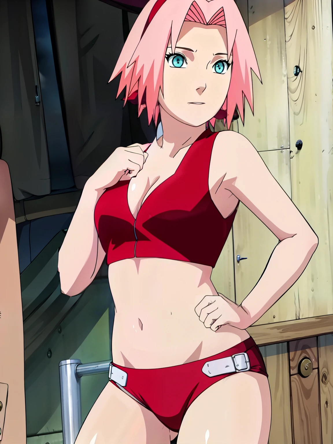 Wearing panties wearing bra sexy body