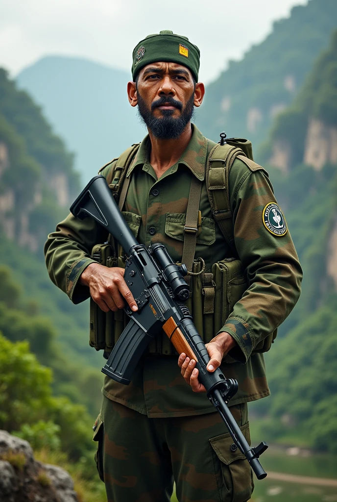 Arakan Army soldier 