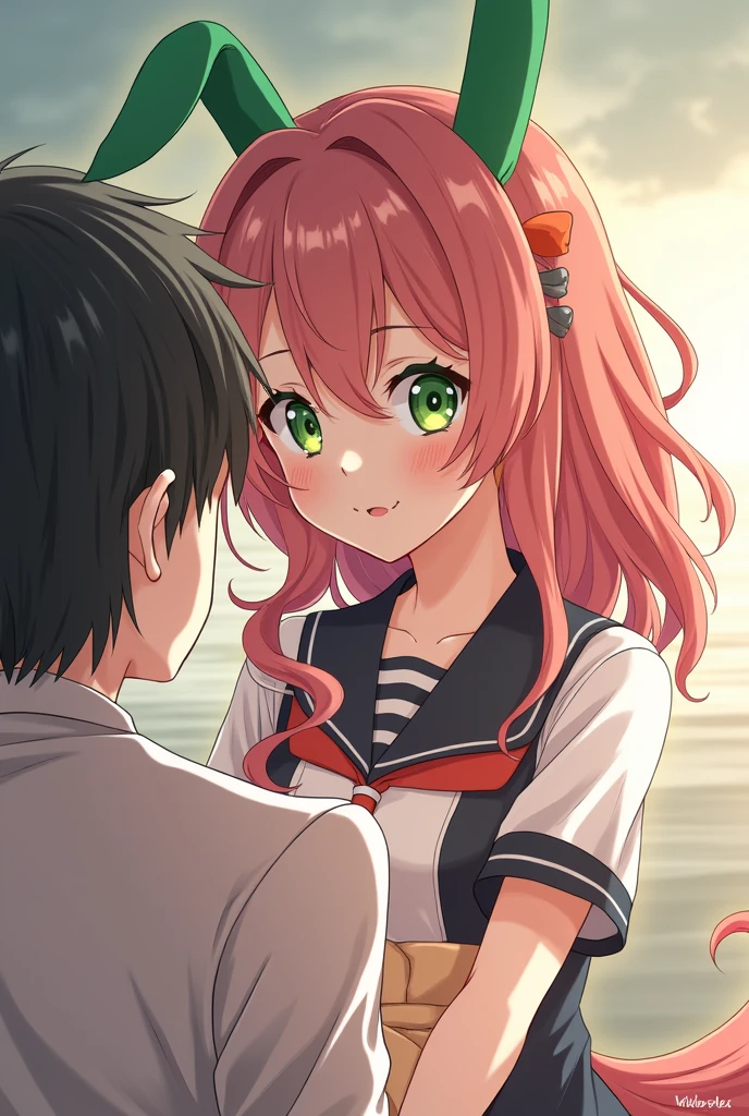 Boy fuck to girl anime 