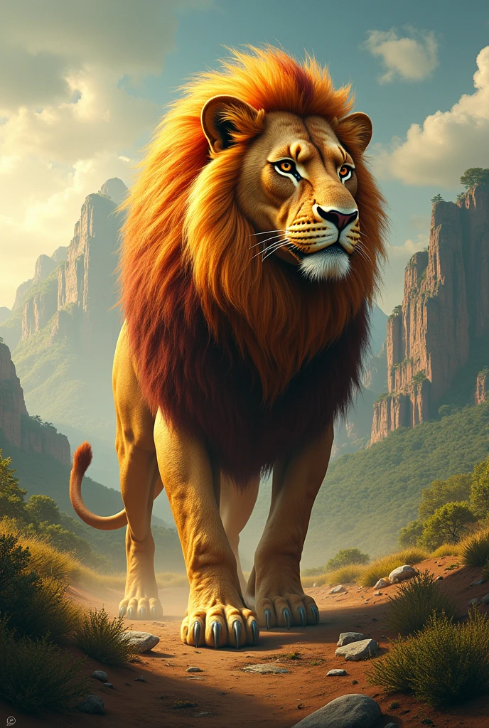South africa as a mythical animal