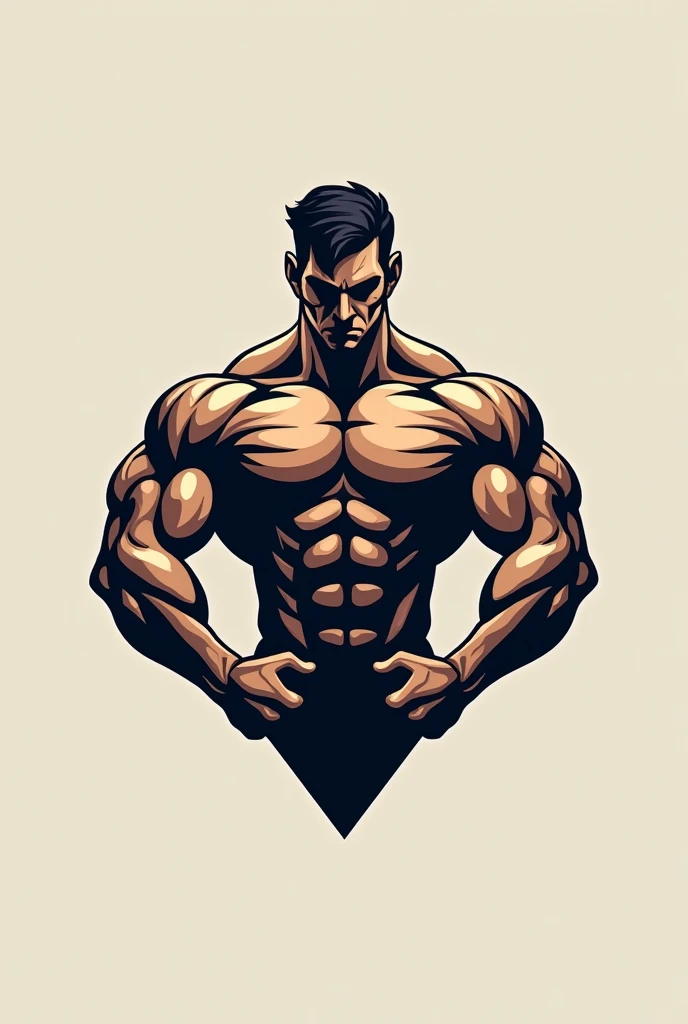 Body builder logo