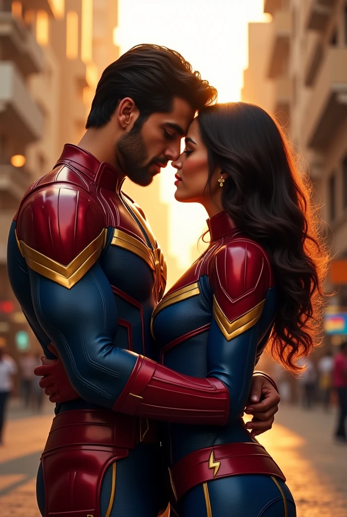 Iran man kiss with ms Marvel