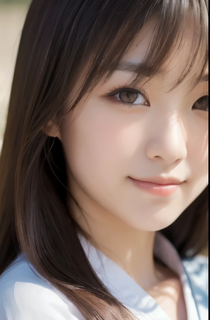 best quality, face focus, soft light, ultra high res, (photorealistic:1.4), RAW photo,(Shinozaki Ai), (fair skin),
1 Japanese girl, solo, cute, smile, (pupil, lights in the eyes),  detailed beautiful face,(high resolution detail of human skin texture),long hair,(portrait), upper body, Japanese white kimono