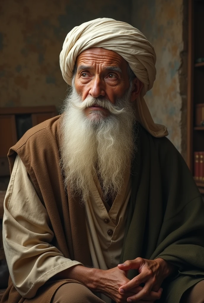 , a wise Muslim man known for his wisdom and kindness lived modestly.