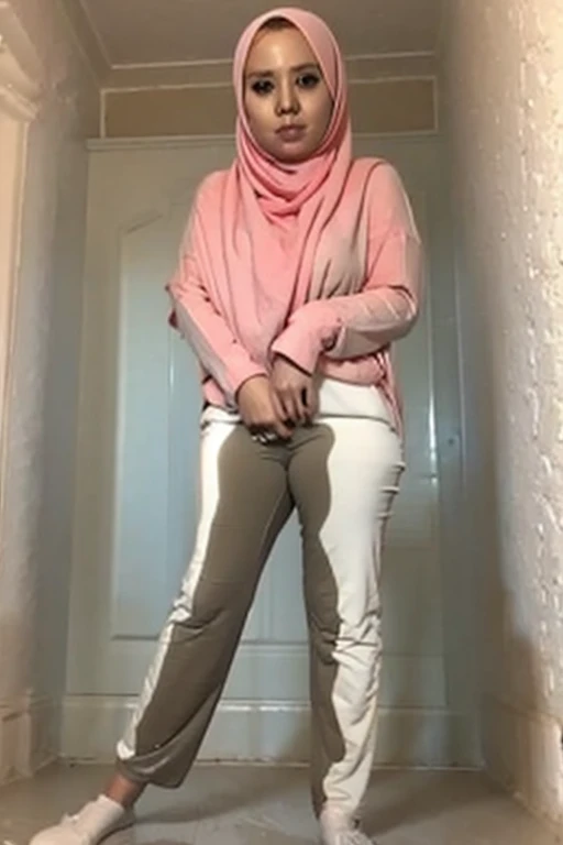 hijab malaysia  girl peeing pants