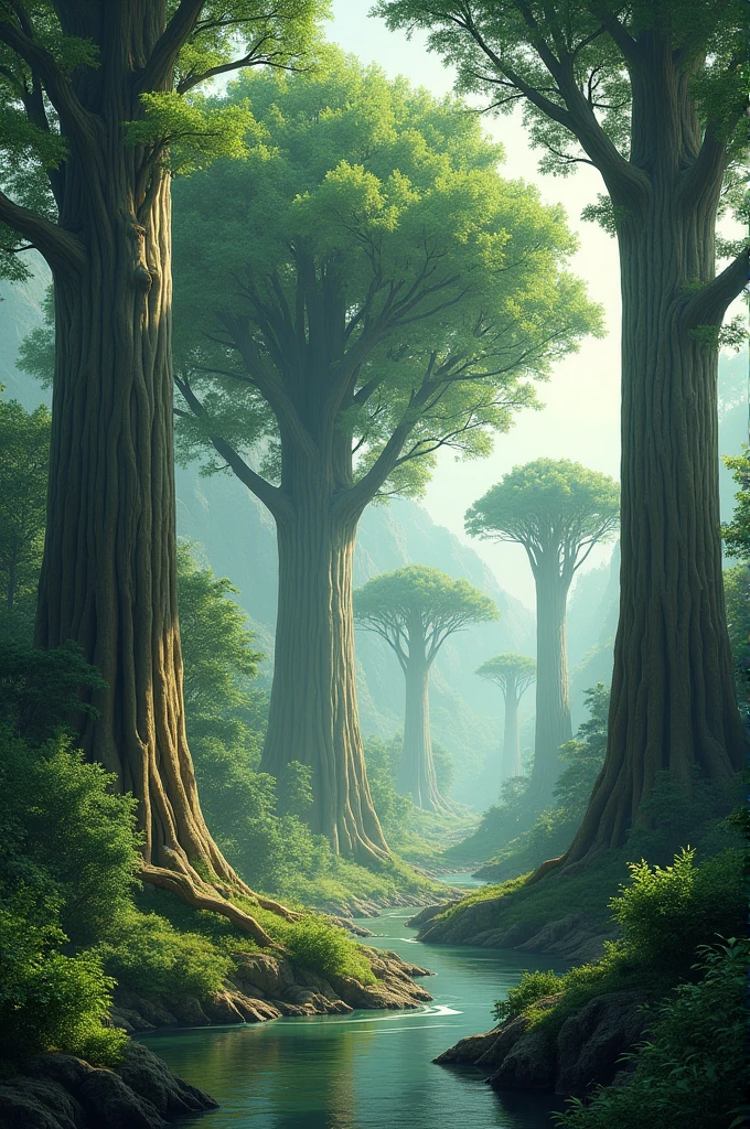 Tree status are very natural
In the world
