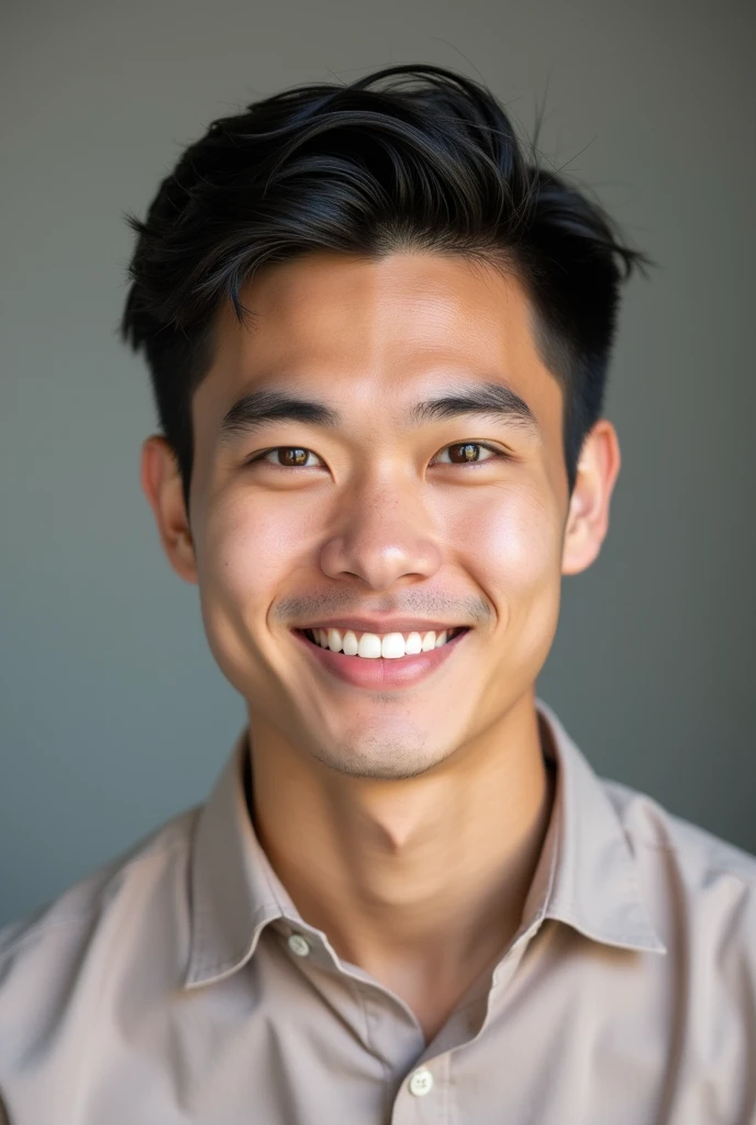 generate a A profile picture for LinkedIn and professional resume of a 19 year boy 
