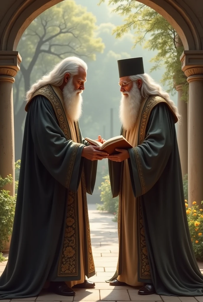 now a respected scholar, and thanked the wise man.