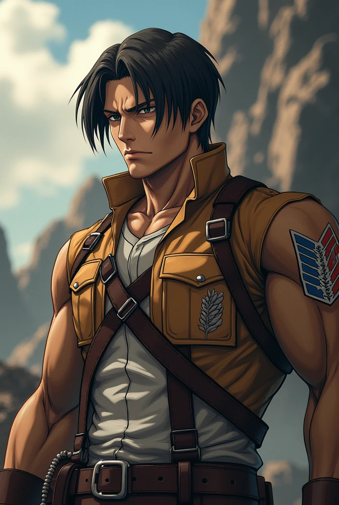 Please create a strong character from Attack on Titan.