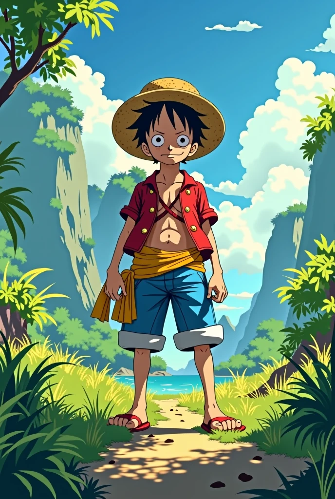 Luffy、Real、Ghibli style