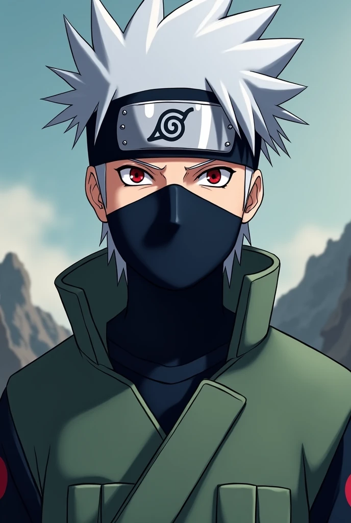 A picture of Kakashi sensei
