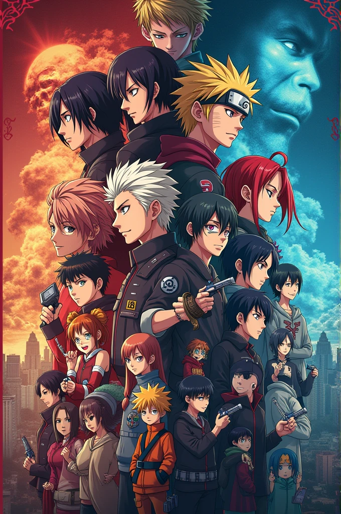 Create banner of Anime Death Note,Naruto,Jujutsu kijen,Demon Slayer,One Punch Man,Spy x family, Tokyo Revengers,Chainsaw Man,Kaijo No-8,Wind Breaker,One Pice,Eraz,Tokyo Ghoul,Havenly Deliusion,Hells Paradise,Friren Bewond Jurnys End,Another,My Hero Accademy,Bleach,Classrooms of Elite,Tomodaci Game,Re zero,Gods game we play,Vinland Saga,Solo leveling,Zom100,Suzume,Weathering with you,Summer Ghost,Patema Inverted,The Promise Neverland,Mashle,Monster,Mob Spycho,Black Cover,Midori,