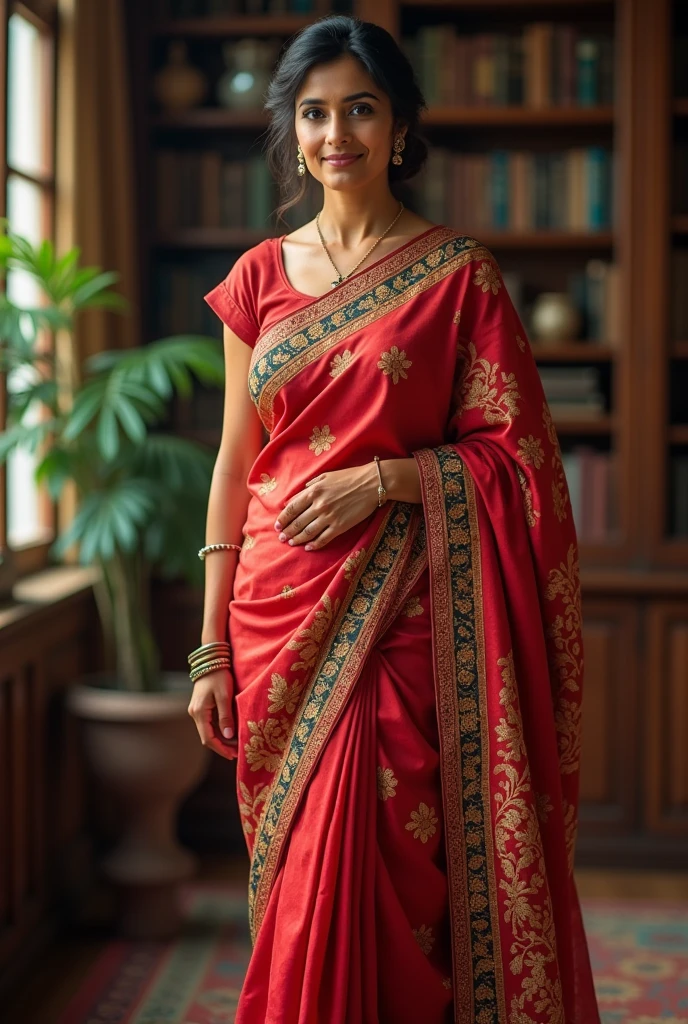 teacher saree