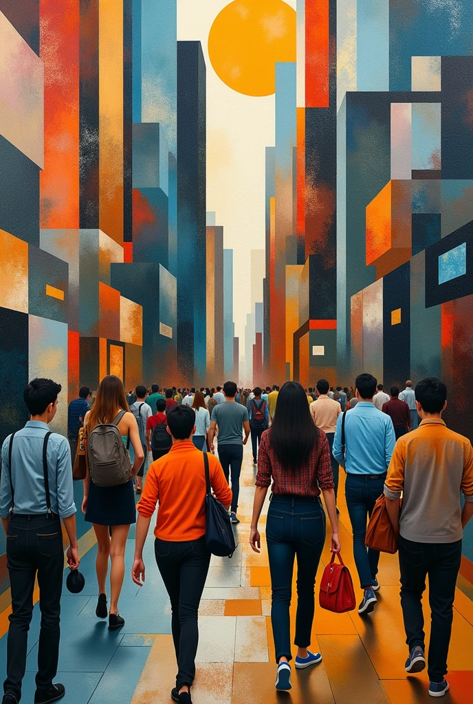 Cubism how people living in the world
