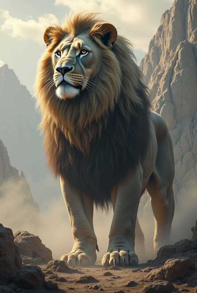 1000 years old lion