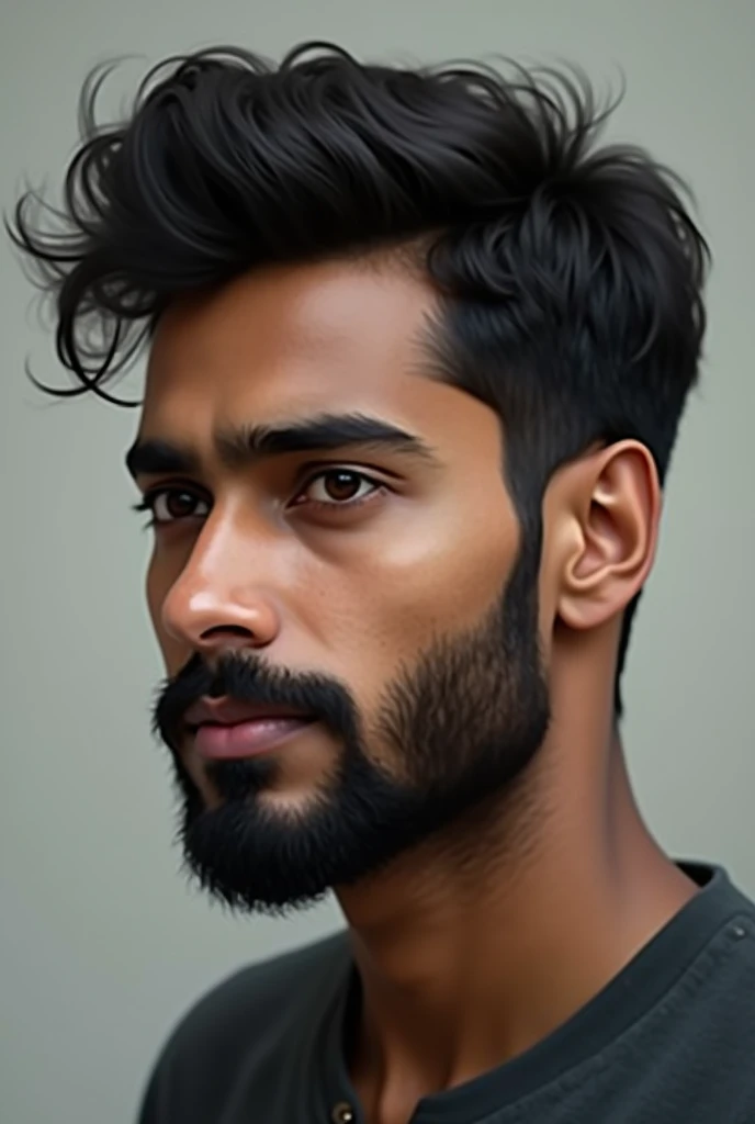 A 25 year Indian boys with beard